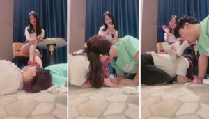 【汐月】白棉袜调教闺蜜和闺蜜男友【双视角版】-97LZTD-83507100