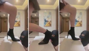 【诗诗】多爽鞋踩舌头口水喂食鞋尖插嘴-97LZTD-83507164