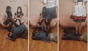 【男神】女仆店两个精神小妹暴打男神-97LZTD-83507254