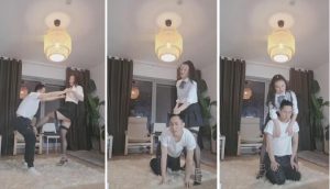 【飞扬女王】铆钉鞋重踢裆踩踏-97LZTD-83507261