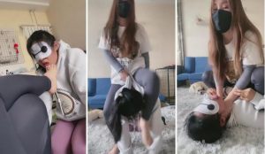【蜜儿】狗笼里的女闺蜜-97LZTD-83507271