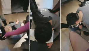 【三三】校园霸凌-3位富家女欺负穷同学-97LZTD-83507422