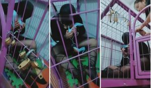 【东营天香百合】暗黑囚禁骚狗-97LZTD-83507490