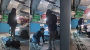 【不知名美女】户外地下停车场调-97LZTD-83507515
