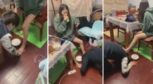 【樱木花椒】家奴伺候宵夜人形犬圈养-97LZTD-83507656