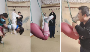 【冷大人】白袜塞嘴捆绑强制虐情侣m-97LZTD-835068011