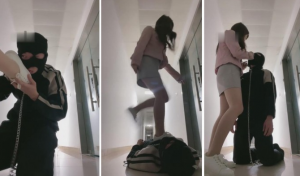【风吟女神】学姐图书馆门外调学弟-97LZTD-835068080