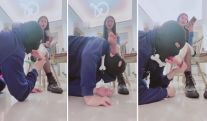 【七月大大】偷丝袜的bt被惩罚-97LZTD-835068082