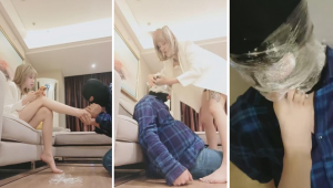 【禾HE】酒吧精神小妹的脚下狗-97LZTD-83507016