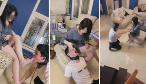 【稚S】白富美圈养奴隶在家中【双视角】-97LZTD-83507100