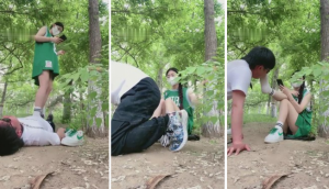 【罗宾】超美运动女神户外踩路人-97LZTD-83507105