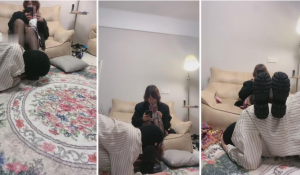 【颜颜艾斯】萝莉黑丝小姐姐脚下狗-97LZTD-83507115