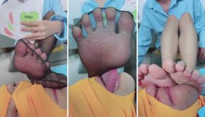 【美离子】原味黑丝脚下奴-97LZTD-83507151