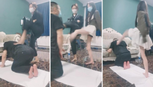 【77s】双女主暴踹狗舔脚按摩-97LZTD-83507202
