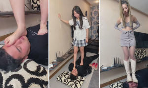 【二宝】带素人学生妹全体重踩踏-97LZTD-83507209
