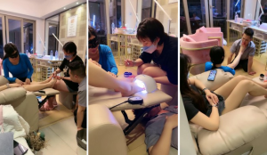 【丹祖宗】开发美甲店素人小姐姐续集【双视角版】-97LZTD-83507231