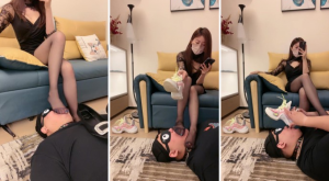 【美美子】黑丝御姐的脚垫坐垫-97LZTD-83507251