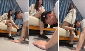 【狗哥】剧情：家教女王上门收拾男同学-97LZTD-83507364