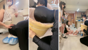【茶茶】美甲店家奴给顾客按摩喝洗脚水深喉-97LZTD-83507381