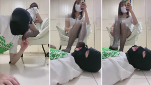 【Linda】白领黑丝脚下崇拜【完整版】-97LZTD-83507398