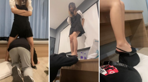 【关关】小萝莉欺负学长腿绞踩狗爪-97LZTD-83507448