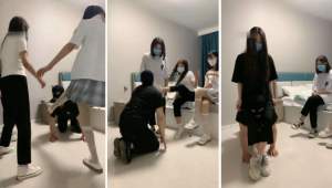 【精神小妹】多人嘴巴子专场-97LZTD-83508072