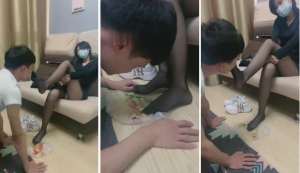 【莫妮卡】恋足深喉喂食踩踏专场-97LZTD-83508218