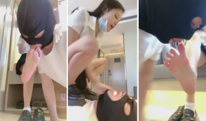【甜依】JK白袜裸足脚底踩头提档-97LZTD-83508272