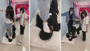 【精神小妹S】三姐妹踩踏系列-97LZTD-835276
