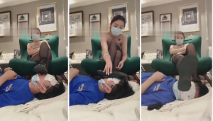 【樱田妮妮】原味黑丝脚碾压狗脸-97LZTD-84368