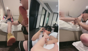 【沅芷大人】专注舔脏鞋底原味脚-97LZTD-84382