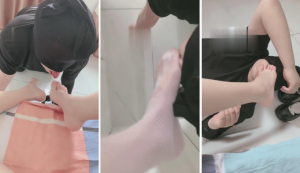 【专注素人开发】萝莉主皮鞋白袜首调-97LZTD-84392