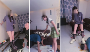 【二宝】小萌妹第一次的娴熟天赋-97LZTD-84394