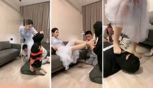 【鑫儿教头】父子狗挑战最下贱刑-97LZTD-84465