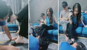 【狗哥】情侣S清纯调教绿帽狗-97LZTD-84648