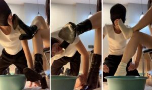 【小x大王】人体擦鞋器/喝洗脚水 -97LZTD-88318