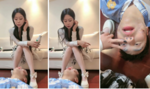 【桃幼幼】超强口水专场-吐满全脸全狗嘴-97LZTD-89841