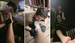 【辣姐】深夜户外犬化抖M男友-97LZTD-92854