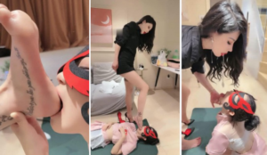 【爱神】00后女奴侍奉-按摩闻臭鞋啃脚皮深喉吃浓痰-97LZTD-92578