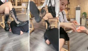 【沅芷大人】长靴磕狗滴蜡狗爪舌头雨中下跪求放过-97LZTD-93377311117