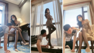 【禾未】黑丝高跟诱惑-老师的课后惩罚-97LZTD-94017