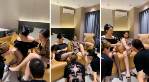 【潘妮女王】双情侣的换夫奴虐待游戏【双视角版】-97LZTD-93546