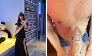 （上）夜店风深圳可依女神处女作：12CM超高跟调教 -97LZTD-94038