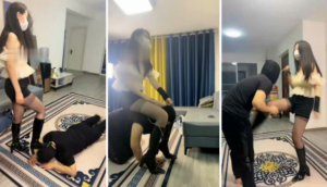 【槿一】狗链遛狗提档耳光骑马折磨废物-97LZTD-94537