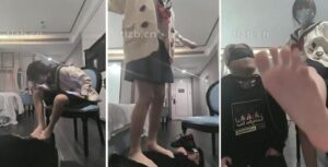 【可爱鬼】JK学生主-皮鞋白袜-踩踏闻舔头顶鞋喝厕所水-97LZTD-94730