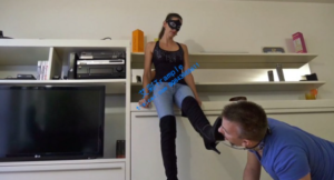 marissa女主性感长靴虐狗 O-191110-97LZTD-95748
