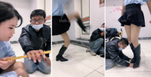 【孤傲女帝】暴力踩手打断戒尺碾压狗爪打手心-97LZTD-95148