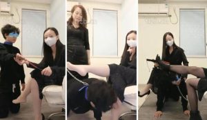 【安静大大】母女S-黑丝肉丝美腿脚下狗奴【双视角版】-97LZTD-95761