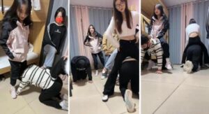 【尤物大大】女生寝室4主VS双奴带新人学妹入圈调-97LZTD-95920