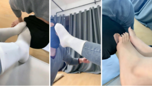 【肉肉】近距离白袜裸足恋足调-脚喂酸奶-97LZTD-96555